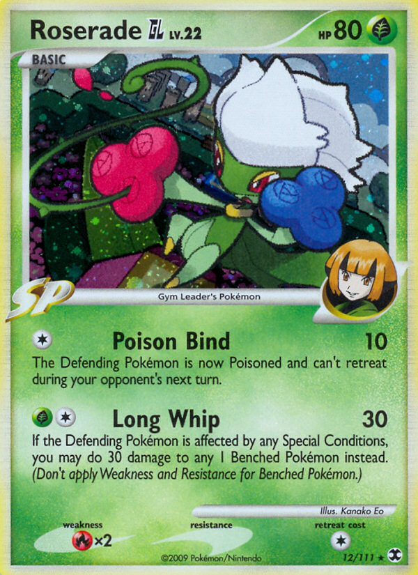 Rising Rivals Holo Roserade GL #12/111